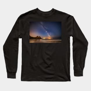 Three Cliffs Bay Long Sleeve T-Shirt